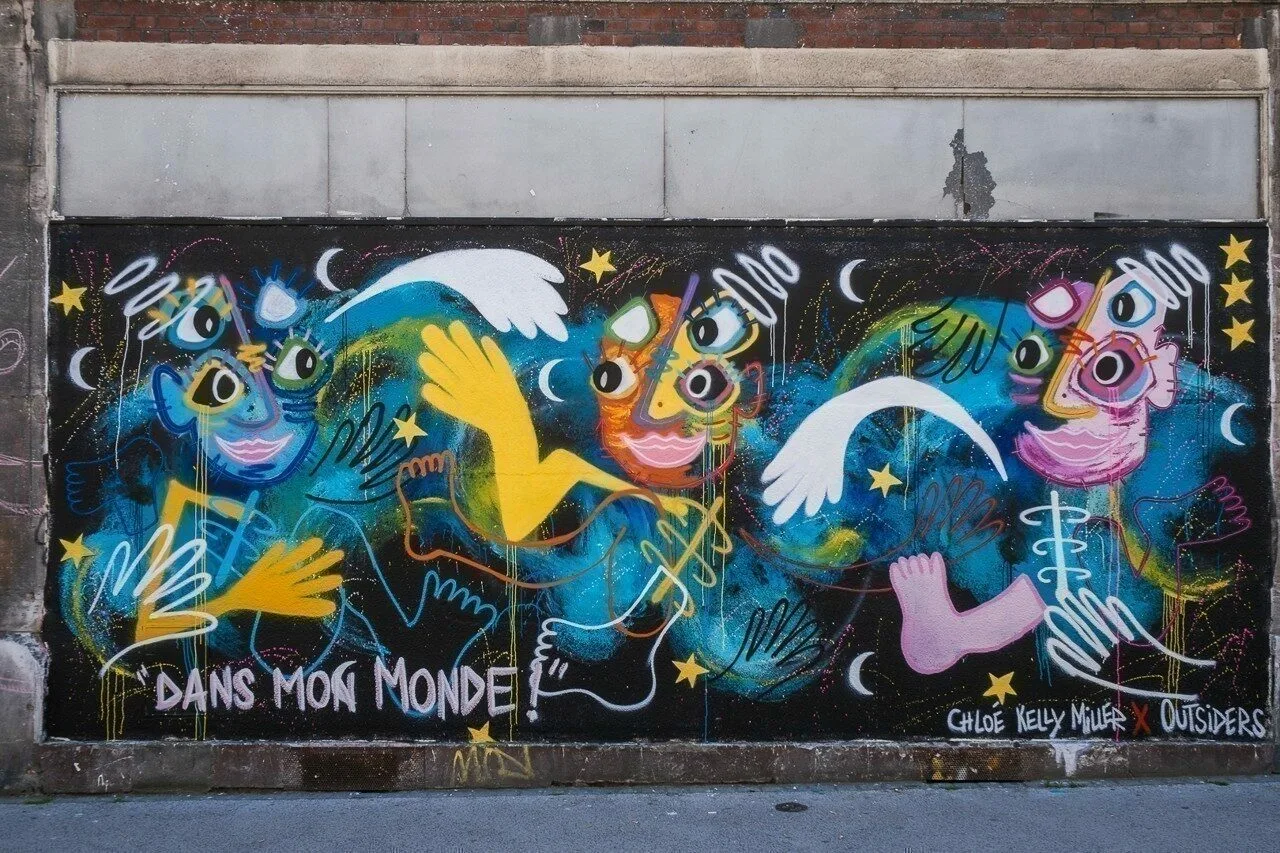les personnages de Chloé Kelly Miller s'invitent en ville