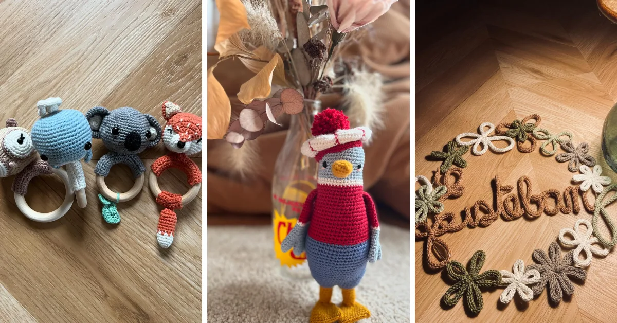Le crochet créatif par Maëlle : on vous présente Les créas de b&rsquo;bou !