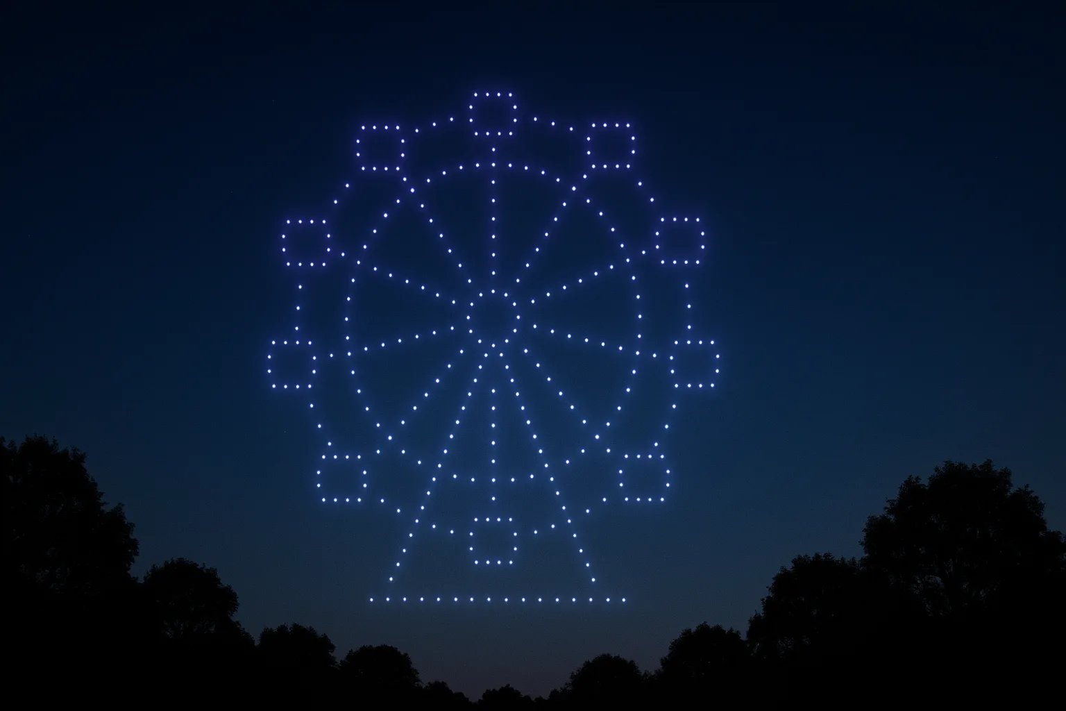 Le premier spectacle de drones à Rouen aura lieu à la foire Saint-Romain
